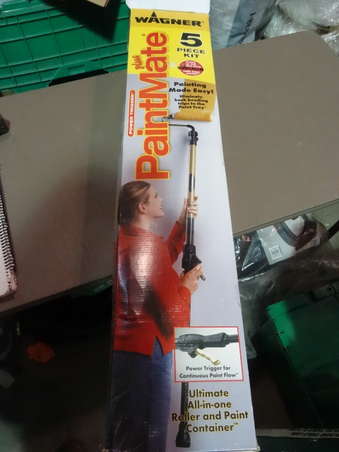 lot 187 image: NEW Wagner Paint Mate Plus 5 Pc Kit with Power Trigger