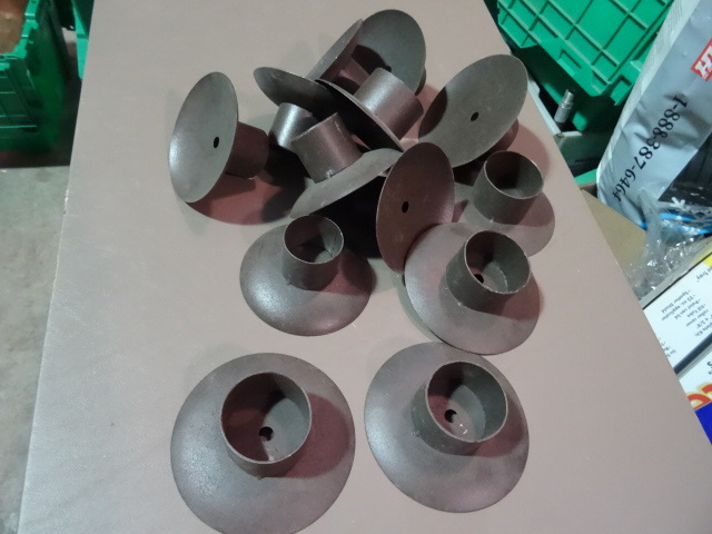 lot 204 image: NEW Lot approx 12 Pillar Candle Bases