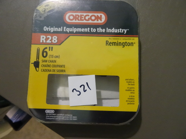 lot 247 image: NEW Oregon R28 6 in Chain Saw Blade for Remingron