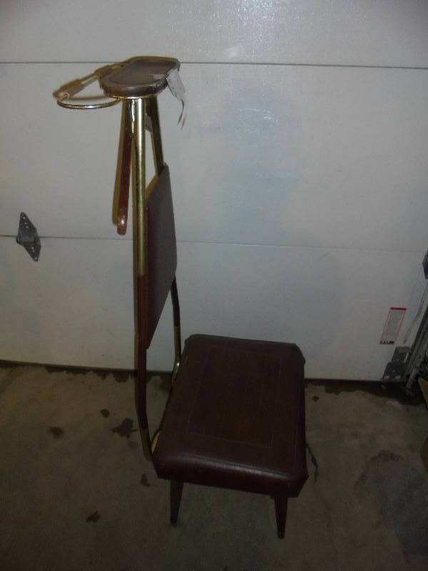 Vintage Brown Butler Chair