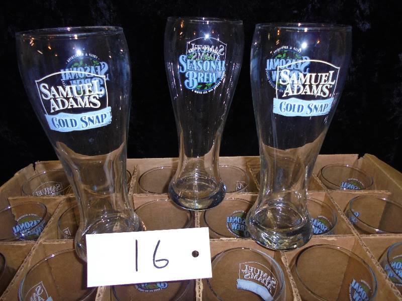 Lot - Samuel Adams Glasses