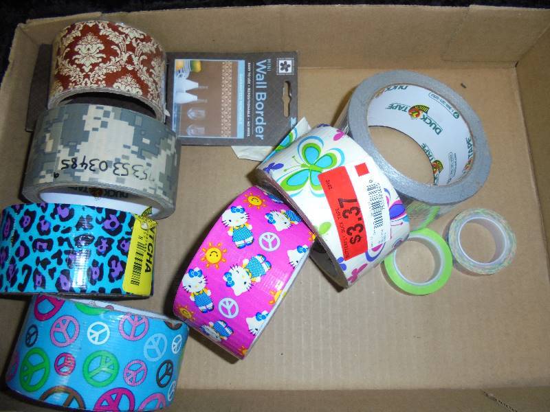 Lot - Misc Duct Tape