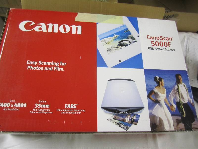 lot 8 image: Canon scanner...