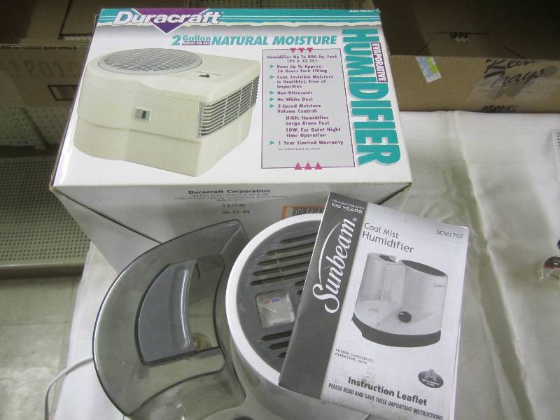 lot 12 image: 2 Humidifiers...