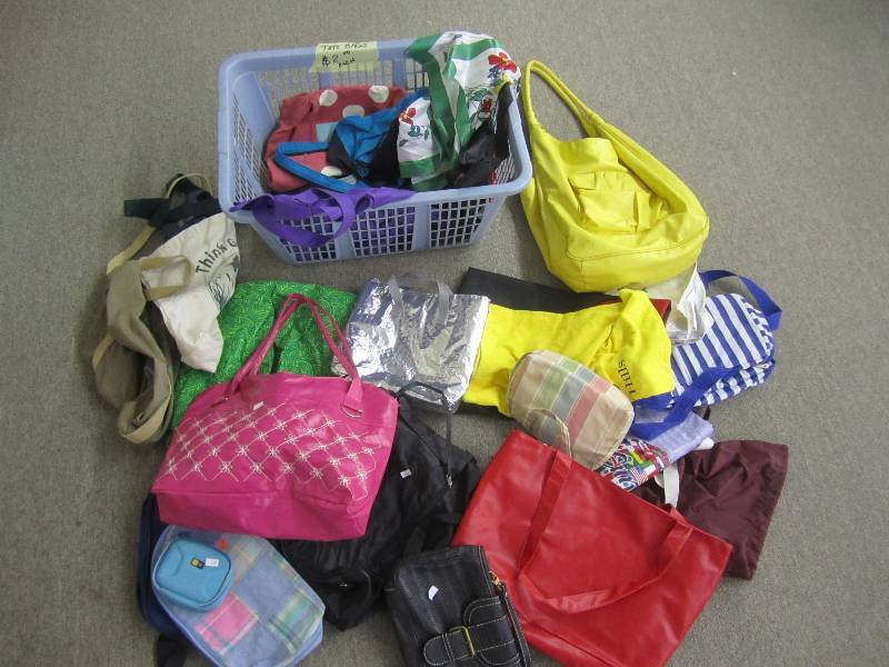 lot 68 image: Lot of tote bags...