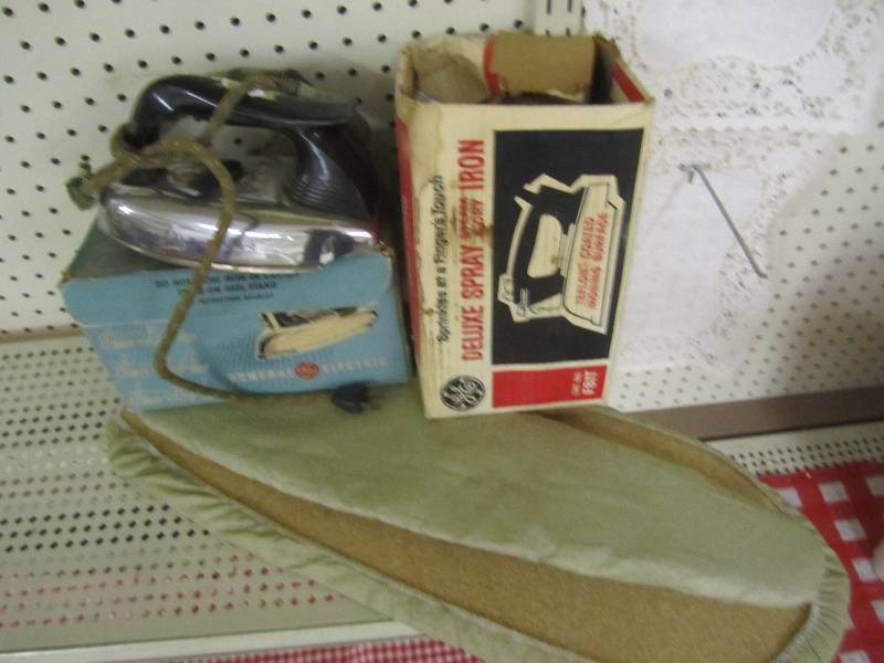 lot 342 image: 2 Vintage irons...