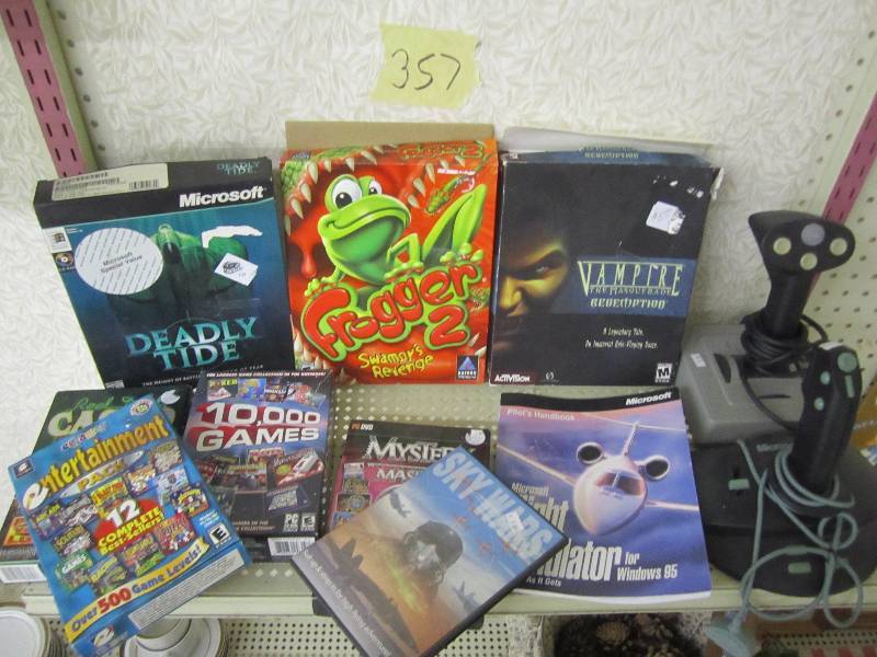 lot 357 image: Vintage Video gaming...