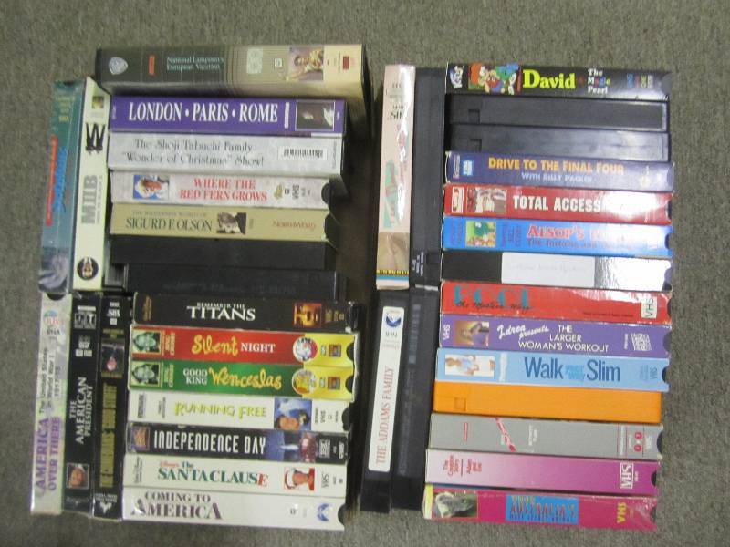 lot 412 image: VHS move lot, see all photos for ti...