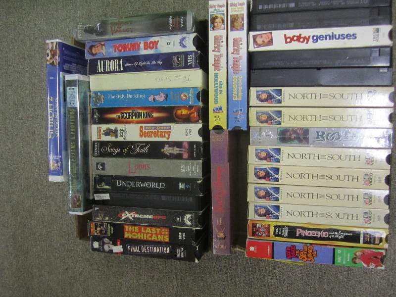 lot 413 image: VHS move lot, see all photos for ti...