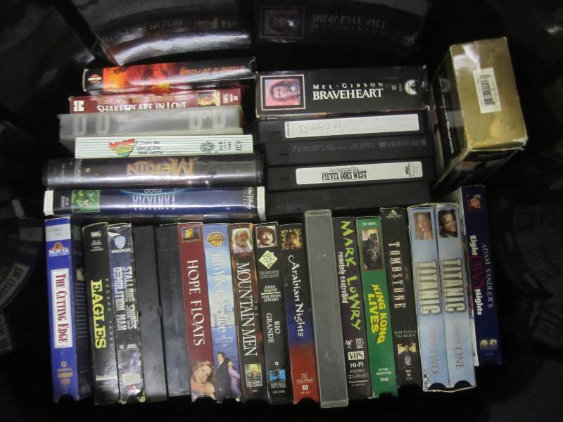 lot 416 image: VHS move lot, see all photos for ti...