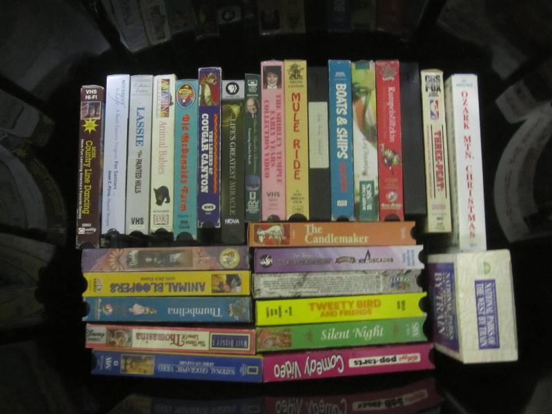 lot 417 image: VHS move lot, see all photos for ti...