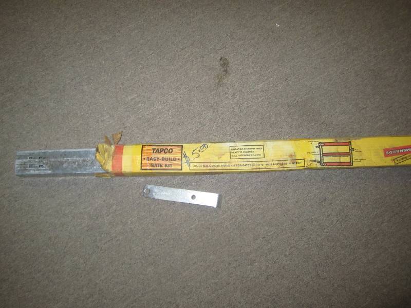 lot 476 image: Tapco gate hardware kit...