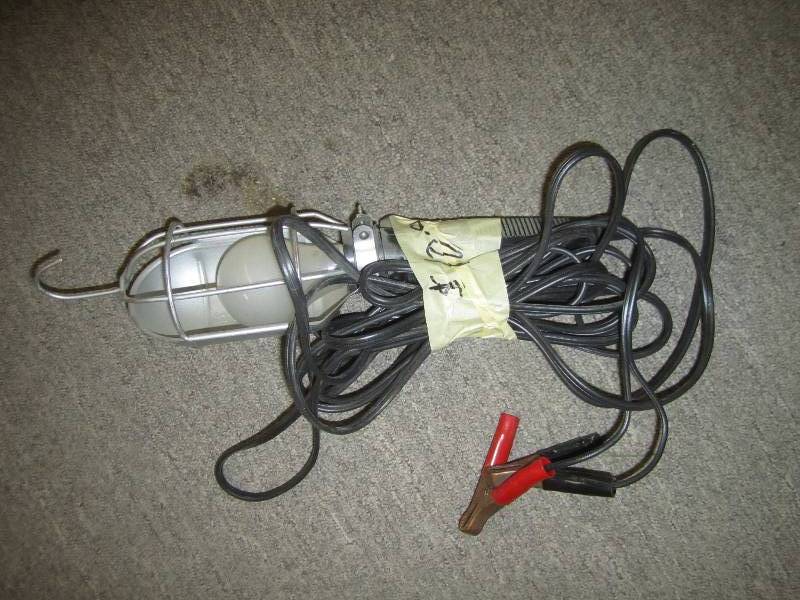 lot 493 image: Battery powered light...