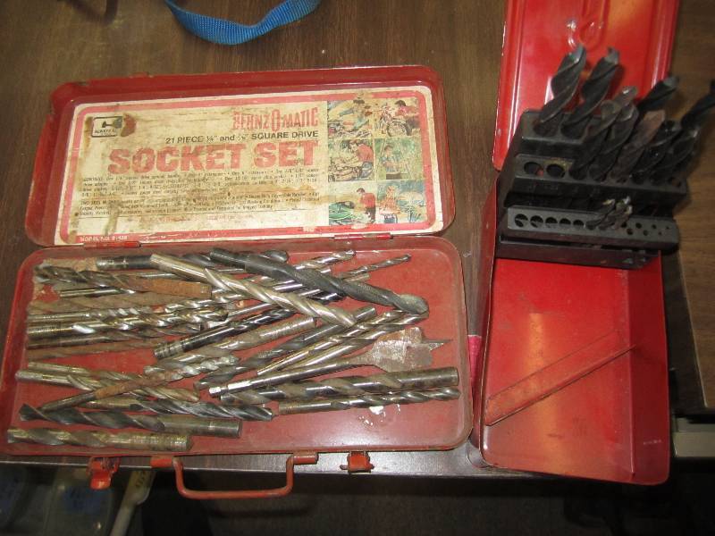 lot 514 image: Lot of assorted drill bits...