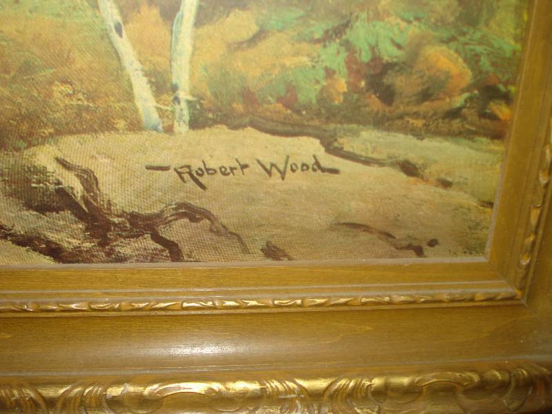 lot 118 image: Framed art...