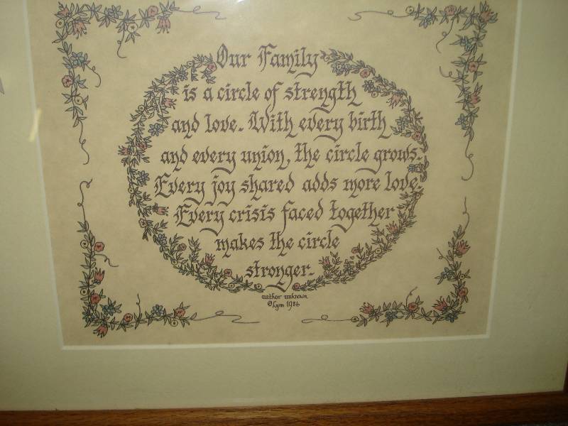 lot 125 image: Framed art...