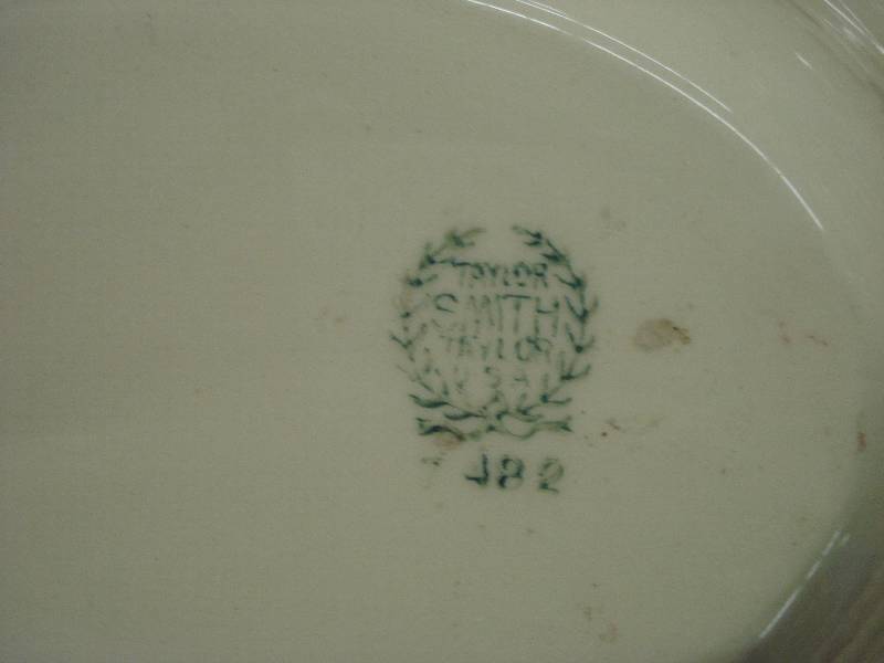 lot 202 image: Smith Taylor china set...