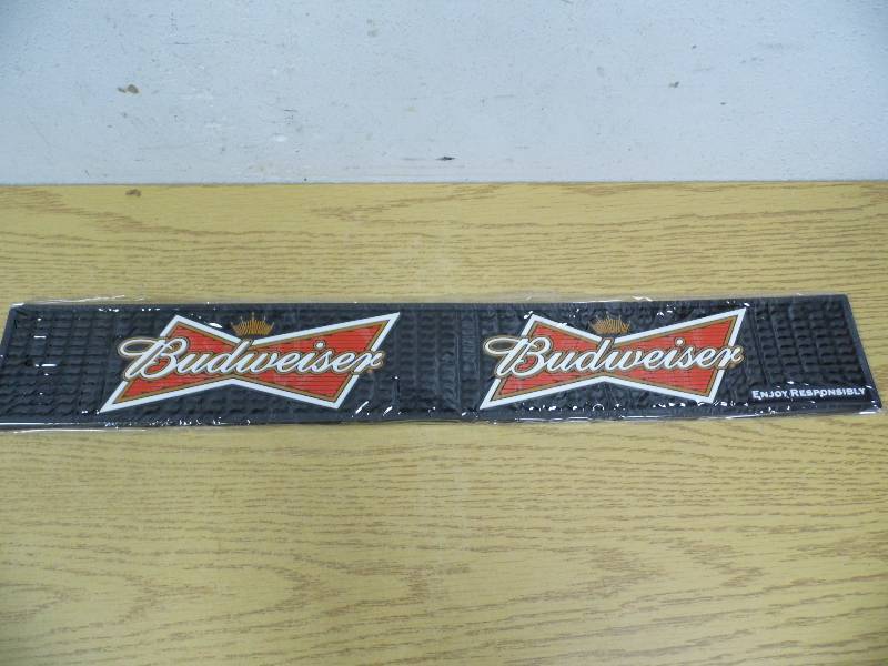 lot 4 image: Budweiser Beet Rail Mat
