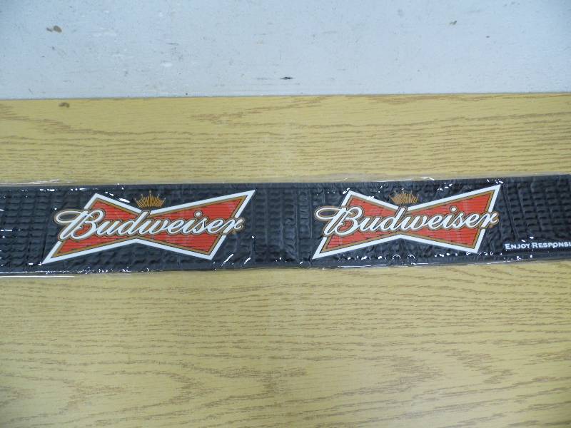 lot 5 image: Budweiser Beet Rail Mat