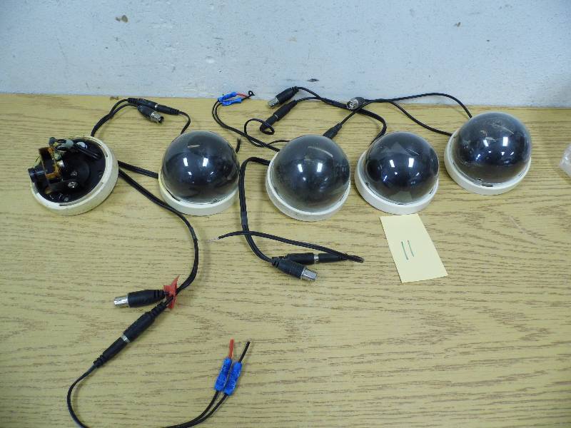 lot 11 image: Lot of 5 Dome Cameras