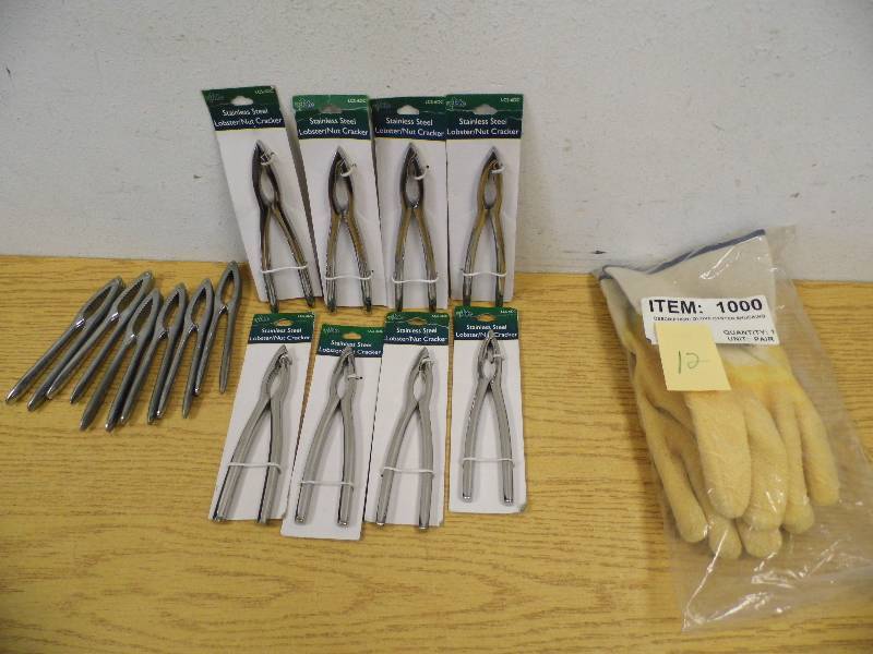 lot 12 image: Stainless Steel LobsterNut Crackers