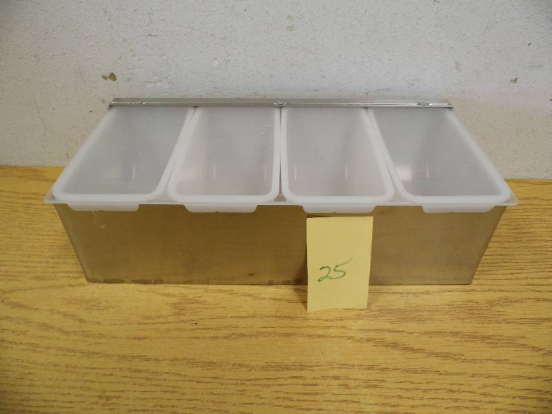 lot 25 image: Condiment Dispenser