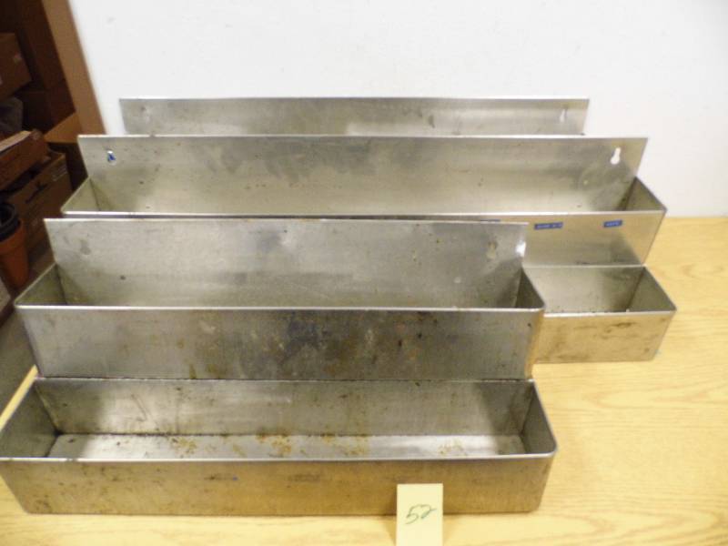 lot 52 image: Stainless Steel Bar Rails