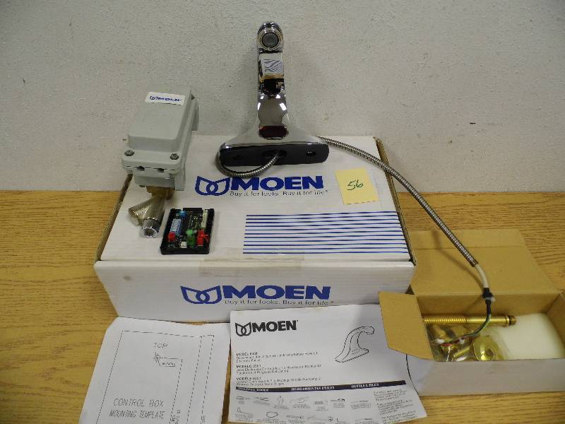 lot 56 image: New Moen Automatic Faucet