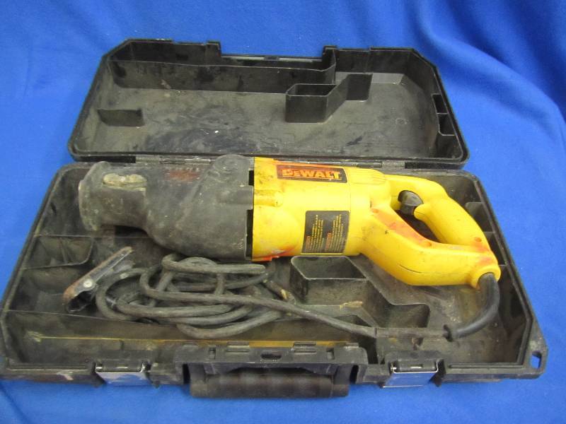 lot 13 image: DeWalt reciprocating saw ...