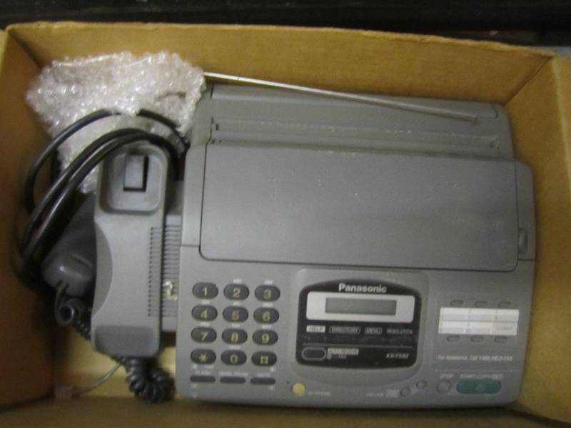 lot 39 image: Panasonic fax machine...