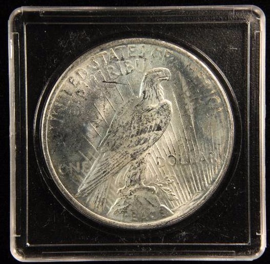1923 PEACE SILVER DOLLAR UNC