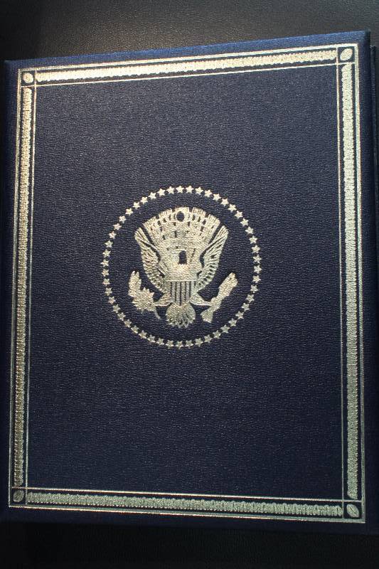 1970s .925 STERLING SILVER PRESIDENTIAL COIN SET IN BOOK (36 coins)