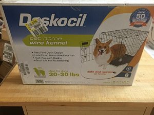 lot 3 image: Doskocil Pet Kennel - Wire Kennel