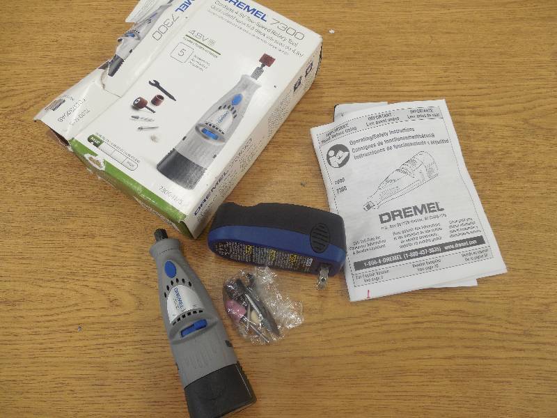 lot 37 image: Dremel 7300-N5 4.8V MiniMite Cordless Rotary Tool