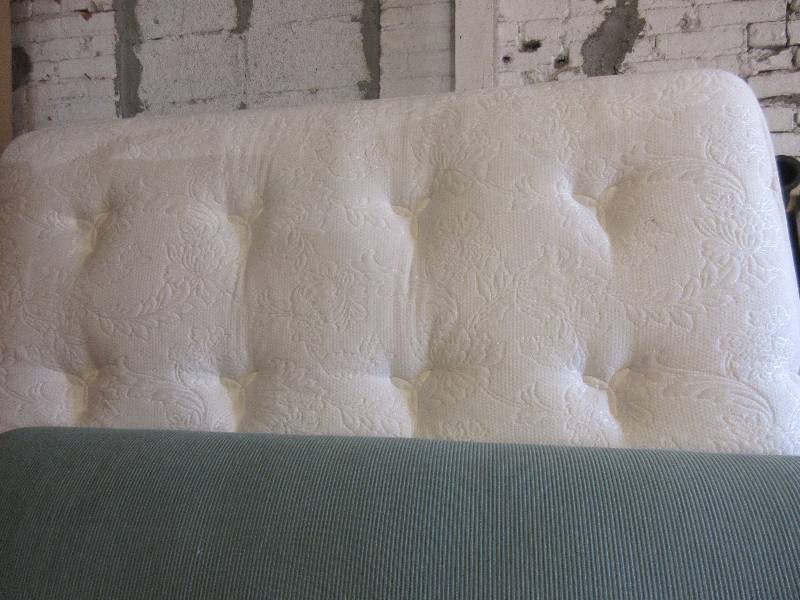 Queen Size Bed - Headboard, Mattress, Box Springs, Metal Frame