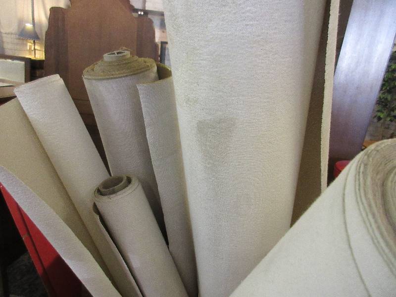 Rolls of Vintage Wall Paper