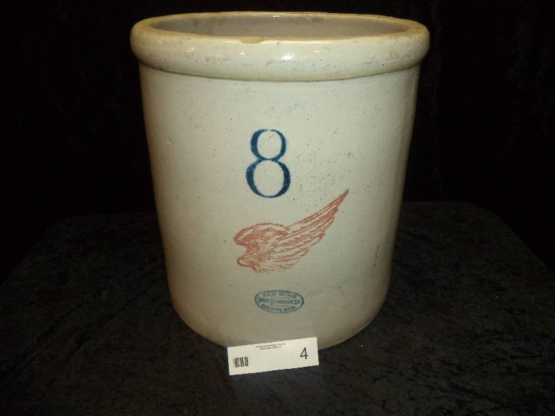 8 Gallon Red Wing Crock