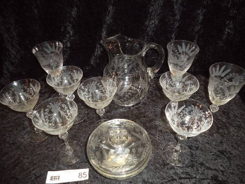 Lot - Misc Crystal Glassware