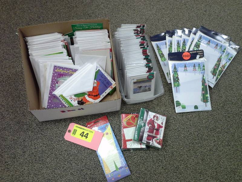 Christmas card lot