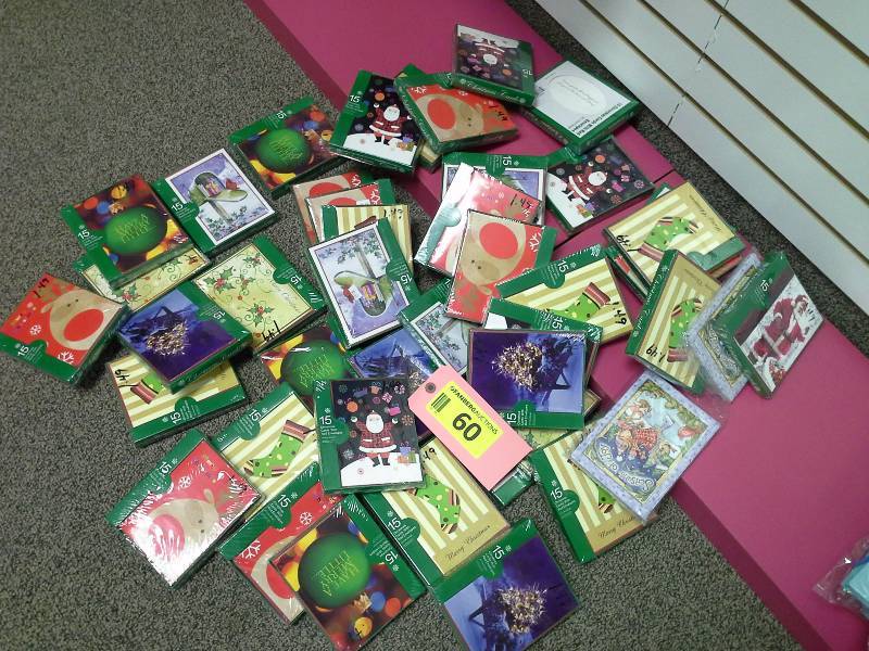 Holiday card lot