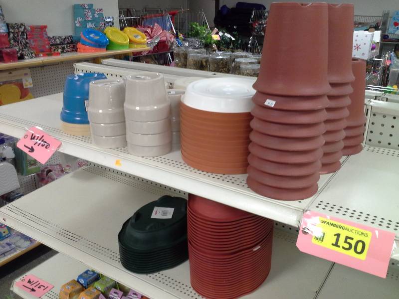 Garden planters and other items