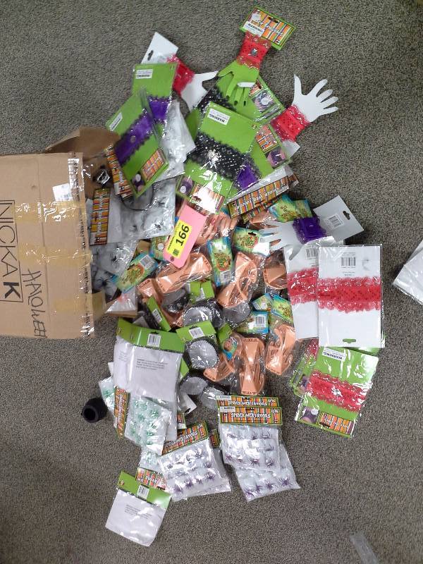 Lots of Halloween and novelty items