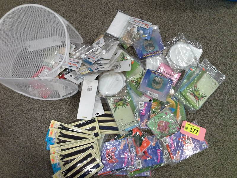 Miscellaneous flotation and household items