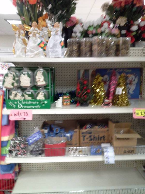 Assorted Christmas decorations