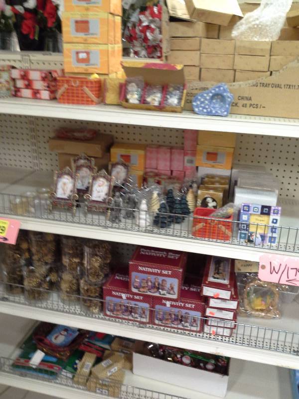Assorted Christmas accessories