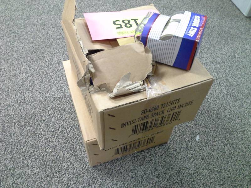 Two cases of Invisi-Tape