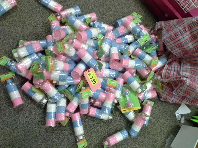 Baby milk powder containers lot