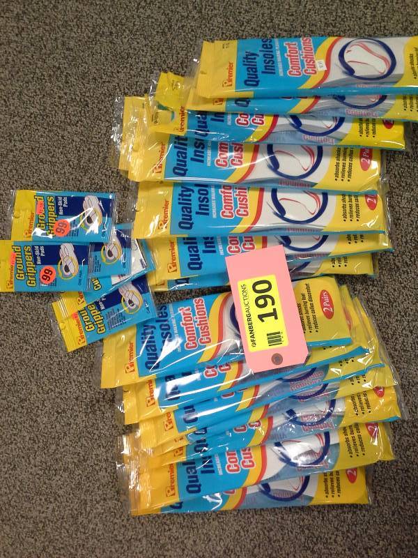 Shoe insole lot