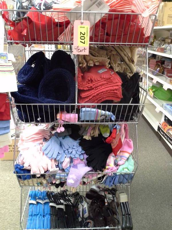 Winter accessories, household items, Christmas items lot
