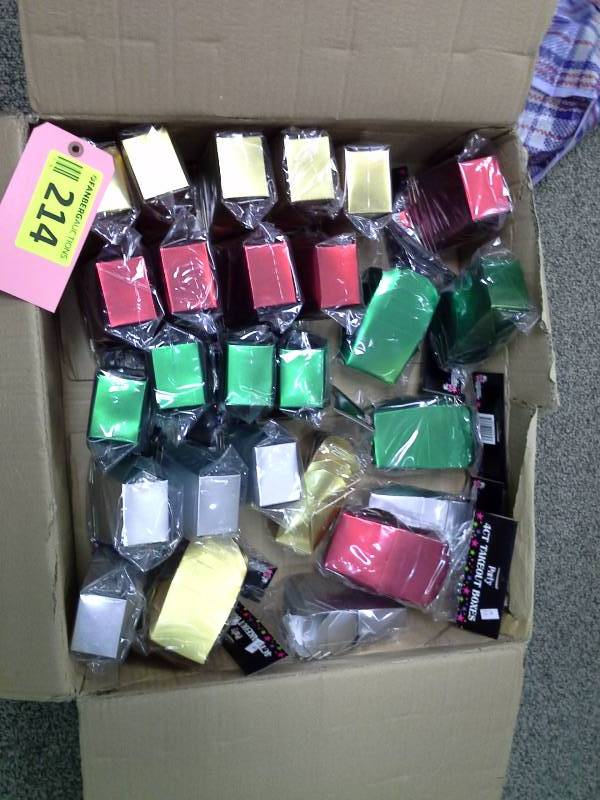 Take out box party accessories